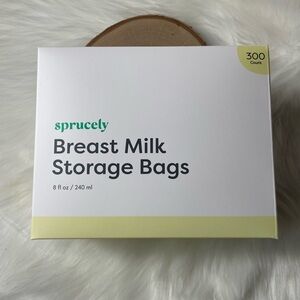 Sprucely Breast Milk Storage Bags New